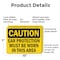 Signmission 7 in Height, 10 in Width, Plastic, Rectangle OS-2PACK-CS-P-710-L-19153 - alternate 2